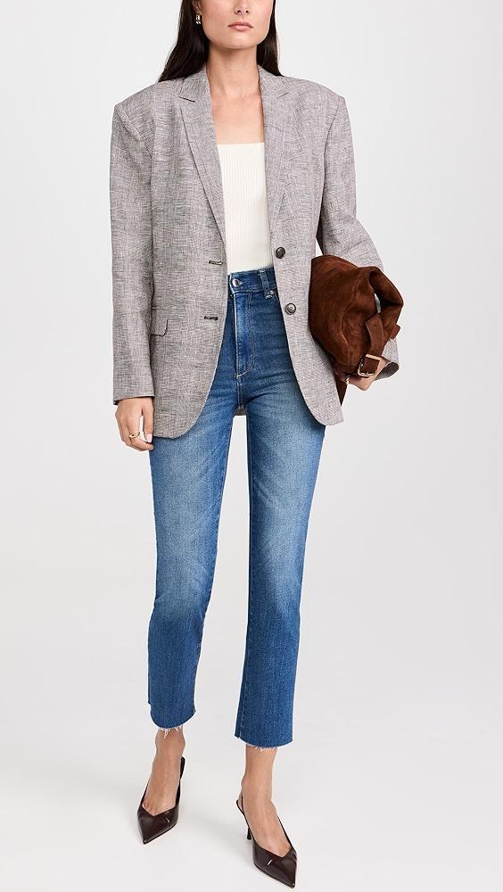 DL1961 Halle Straight Instasculpt High Rise Jeans | Shopbop Product Image