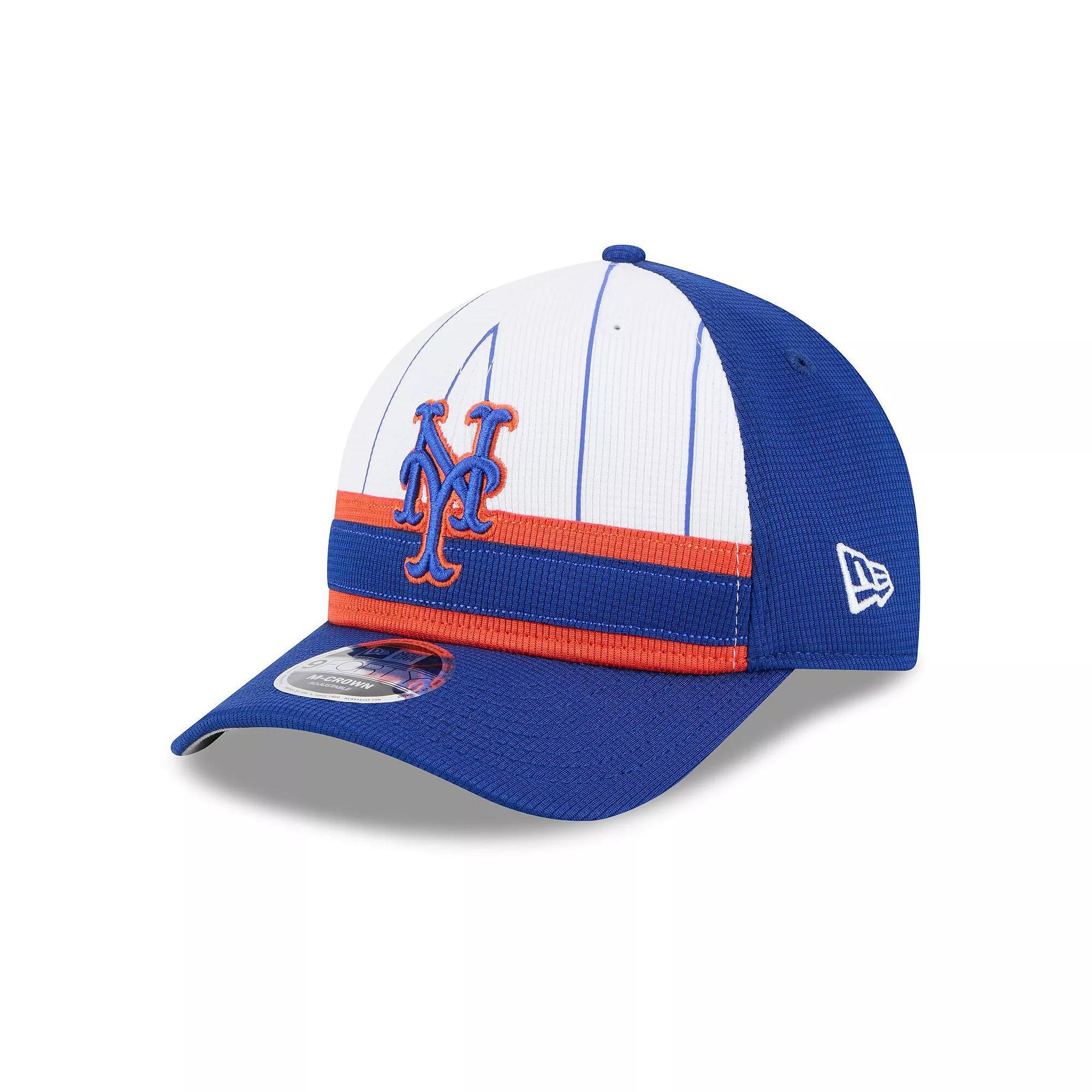 Men's New Era  Royal/White New York Mets 2025 Batting Practice 9FORTY M-Crown Adjustable Hat, Blue Product Image