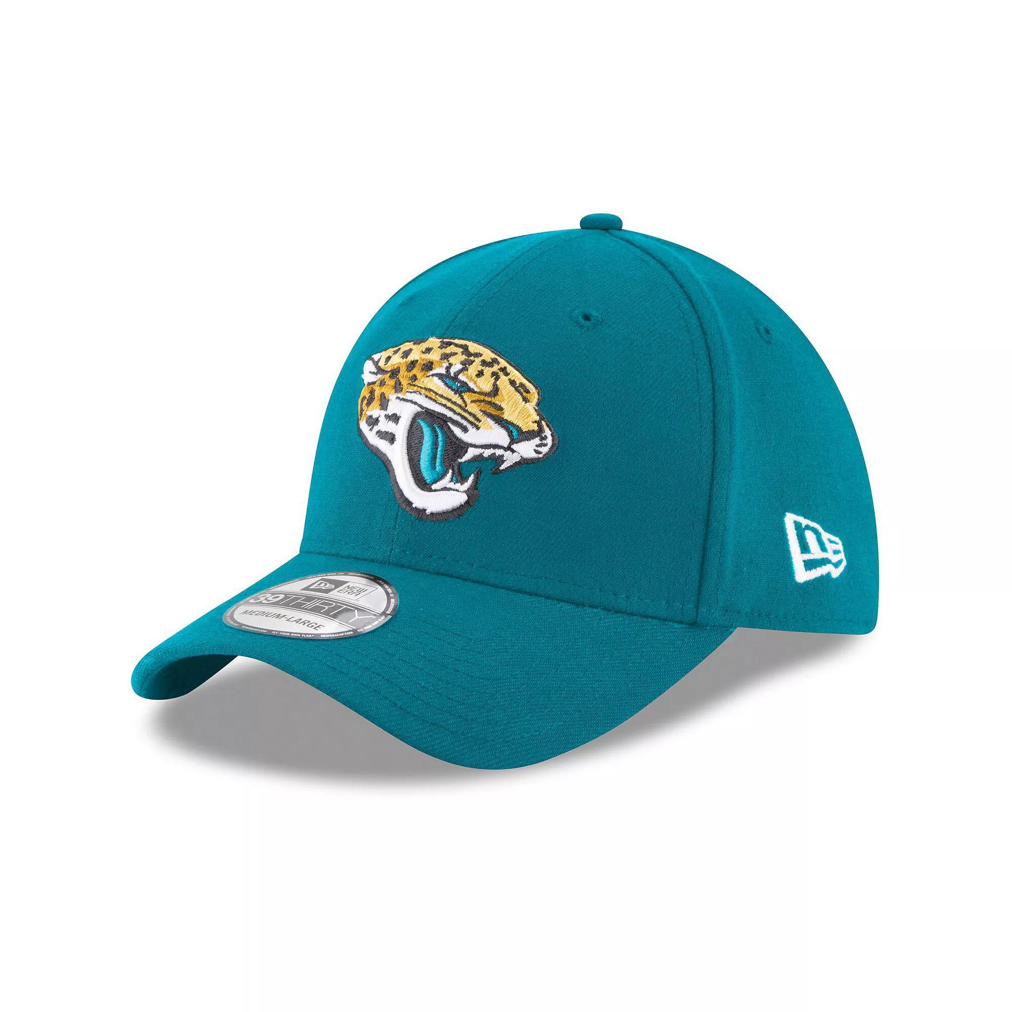 Mens New Era Teal Jacksonville Jaguars 39THIRTY Flex Team Classic Hat Product Image