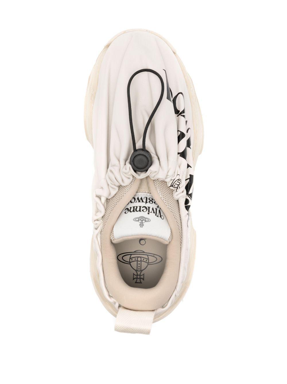 logo-print layered sneakers Product Image
