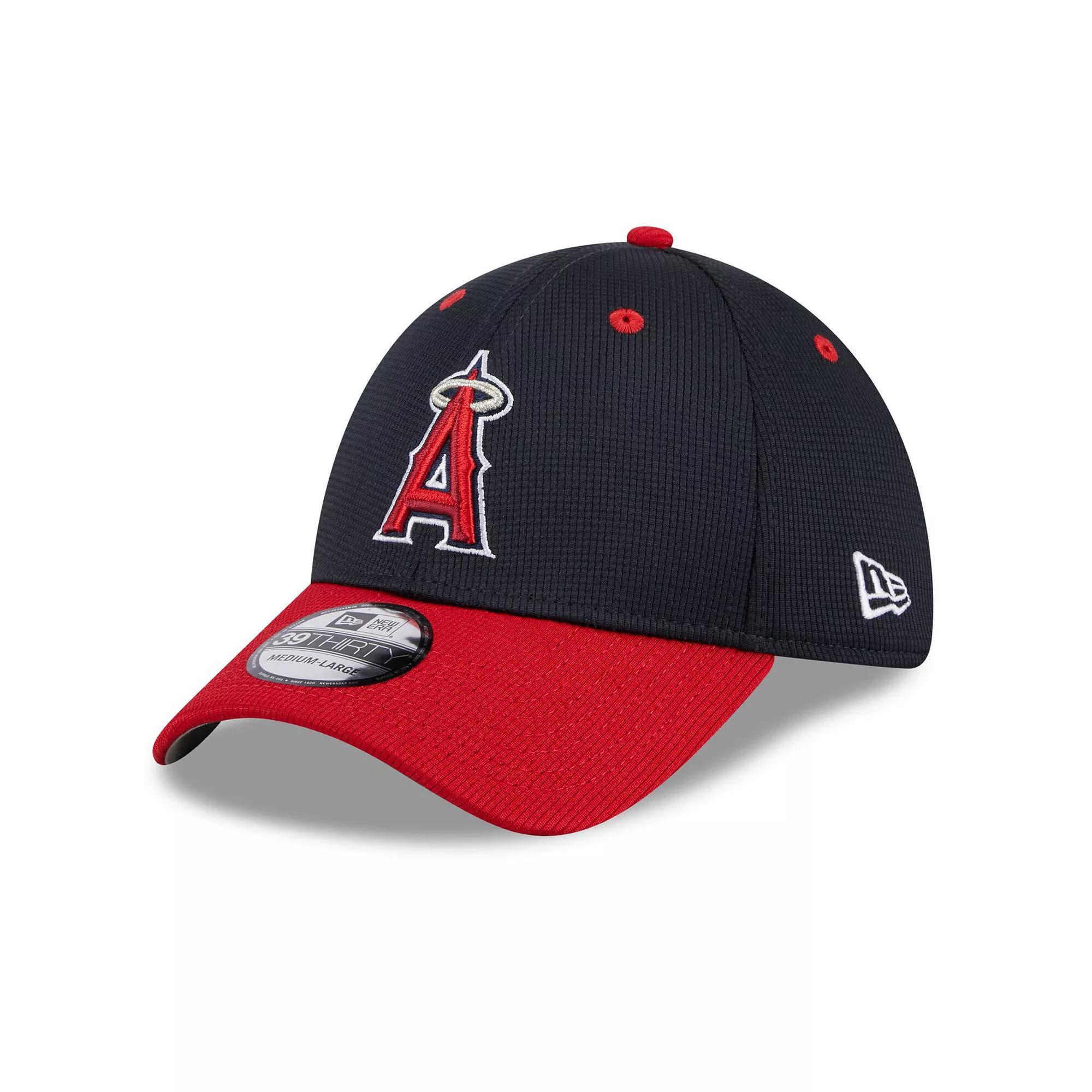 Men's New Era  Navy Los Angeles Angels 2024 Batting Practice 39THIRTY Flex Hat, Size: Medium/Large, Blue Product Image