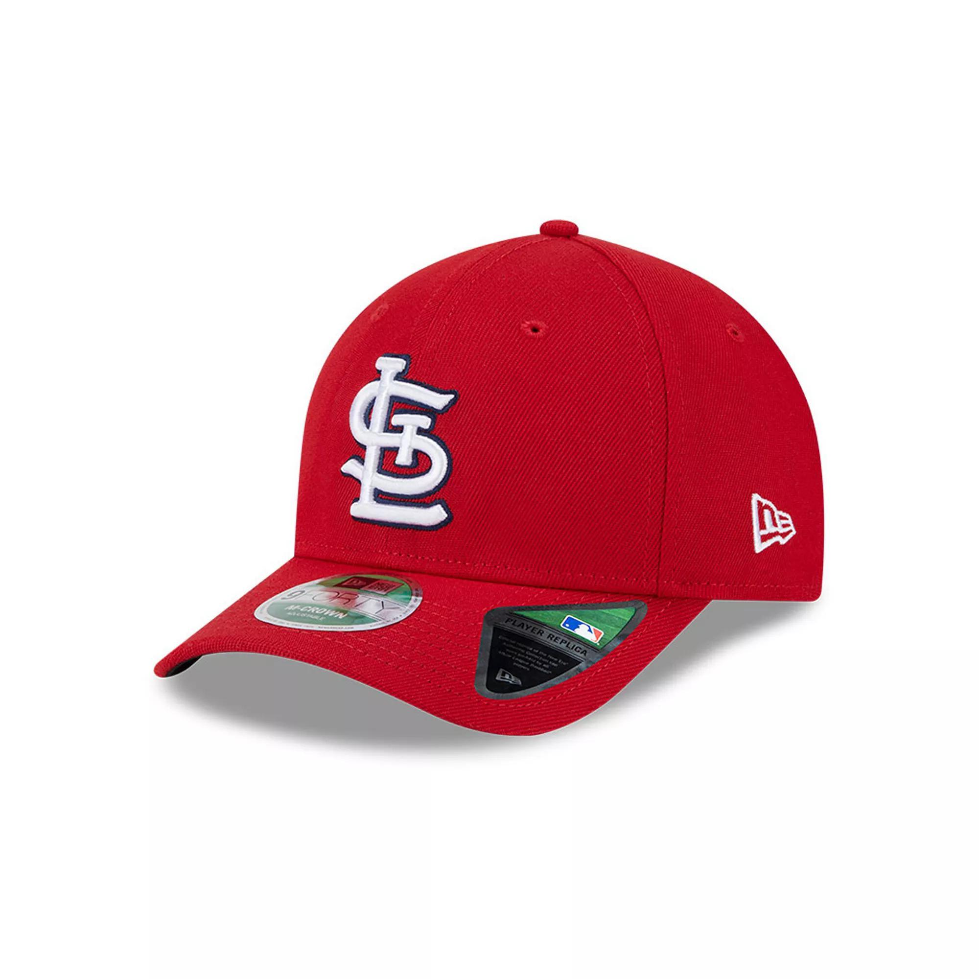 Men's New Era  Red St. Louis Cardinals Player Replica 9FORTY Adjustable Hat Product Image