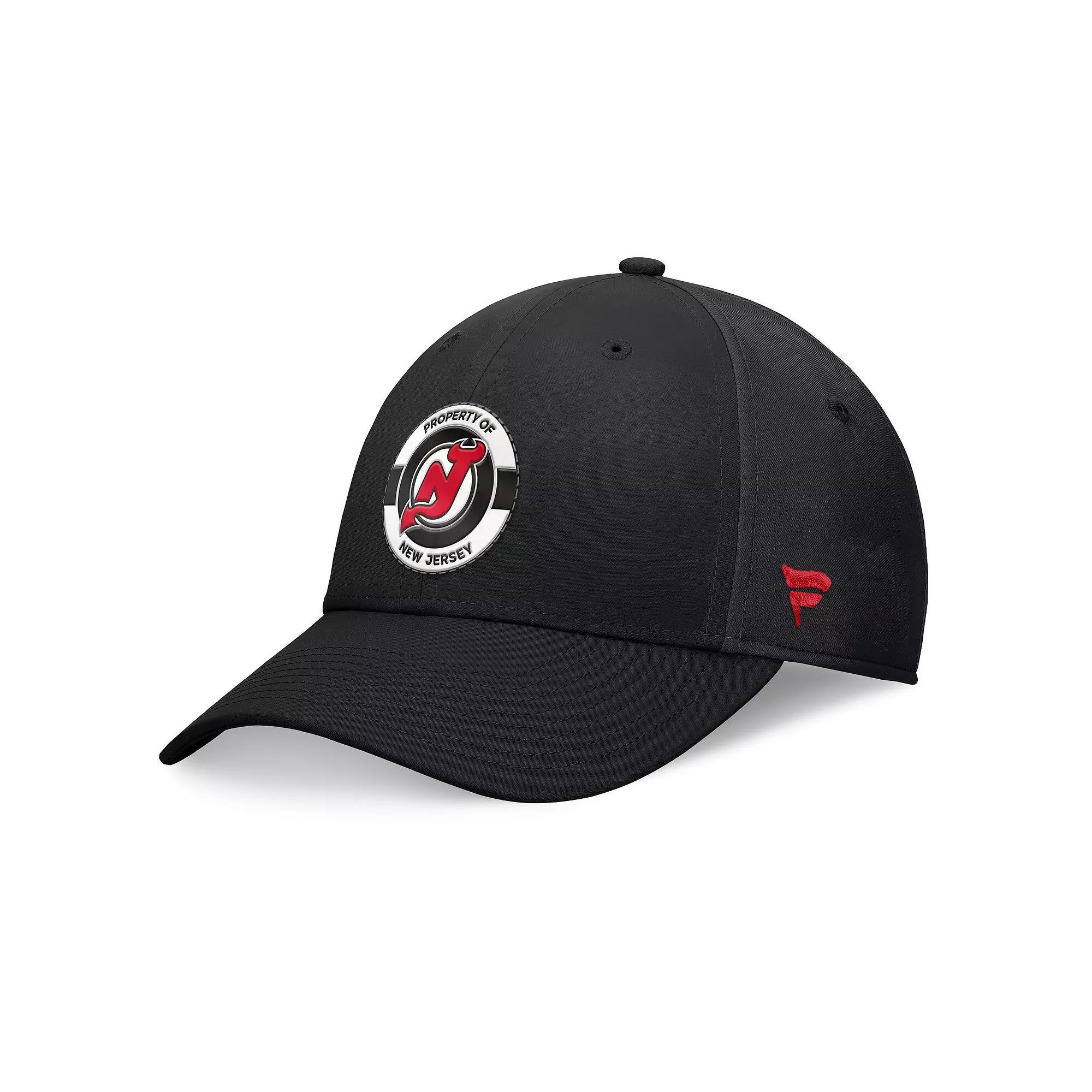 Men's Fanatics Black New Jersey Devils Authentic Pro Training Camp Flex Hat, Size: Large/XL, Nhl Black Product Image