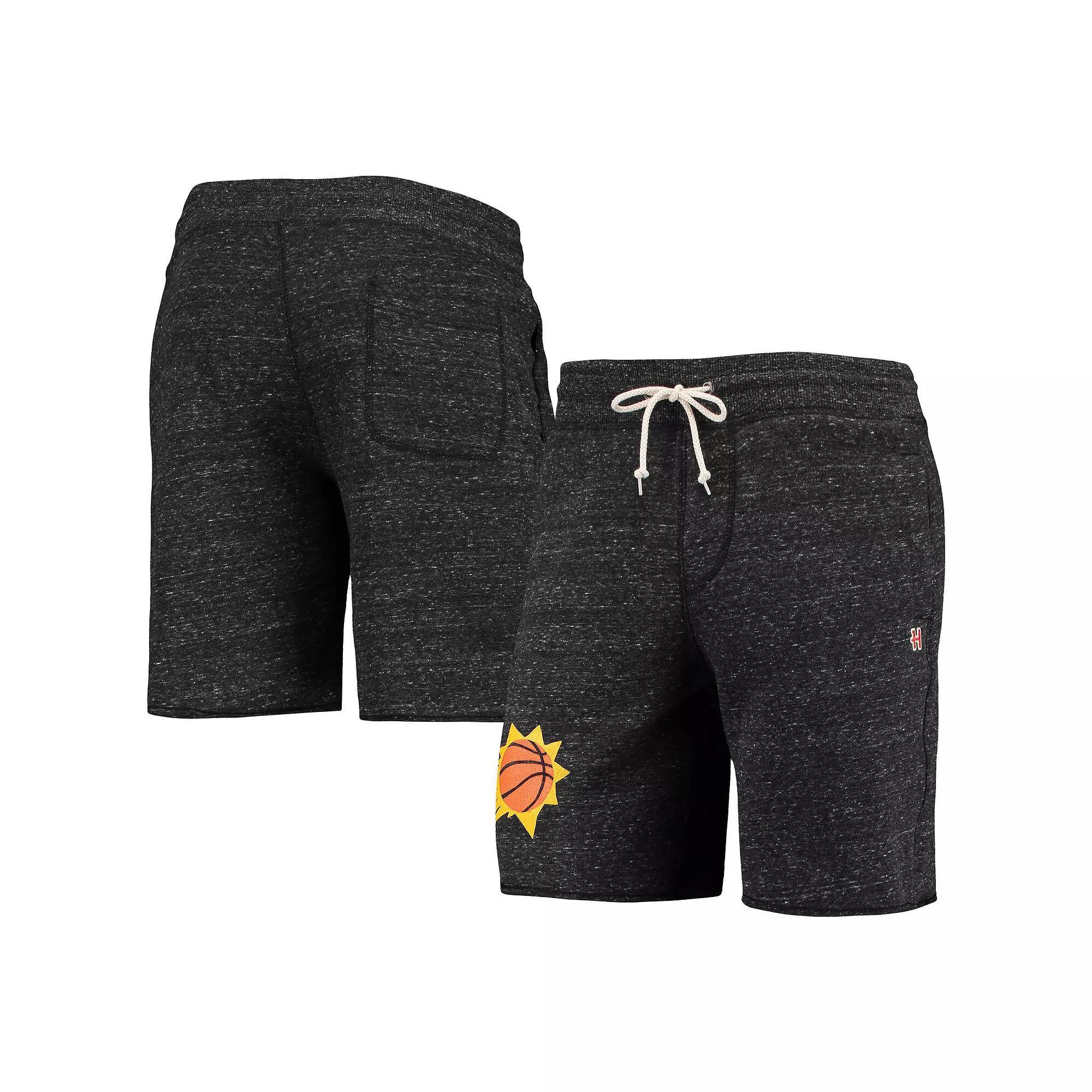 Mens Homage Charcoal Phoenix Suns Primary Logo Tri-Blend Sweat Shorts Product Image