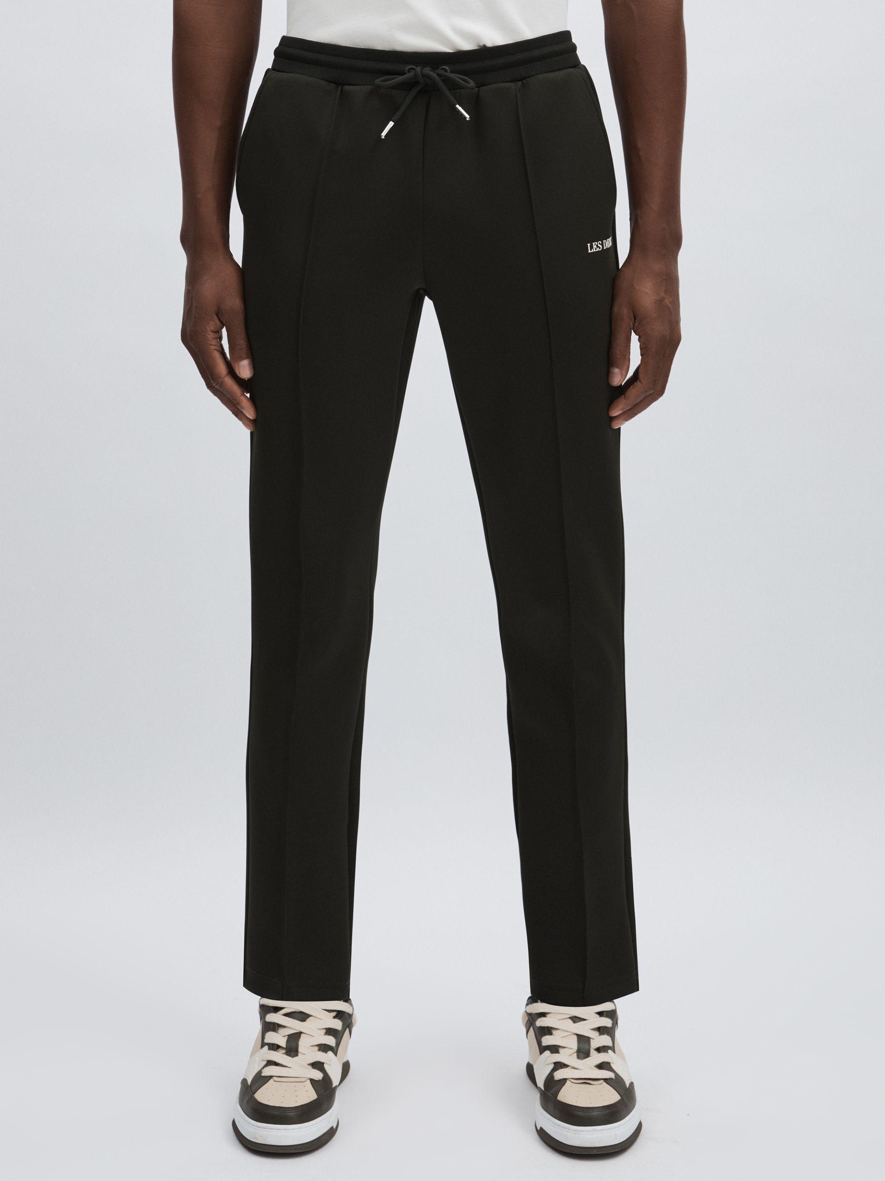 Les Deux Slim-Fit Drawstring Joggers in Dark Green Product Image