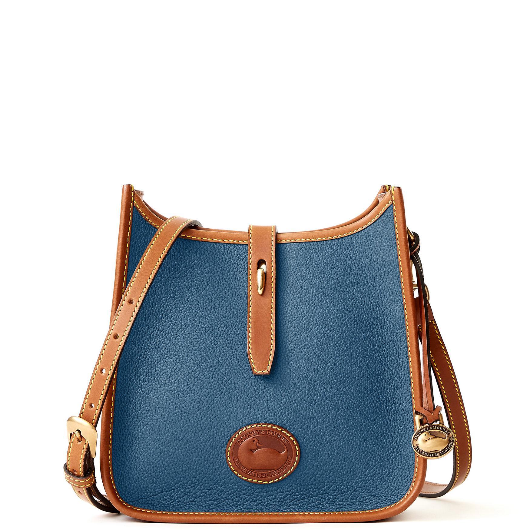 Dooney & Bourke Womens All Weather Leather 3.0 Crossbody 22 Bag in Green Product Image
