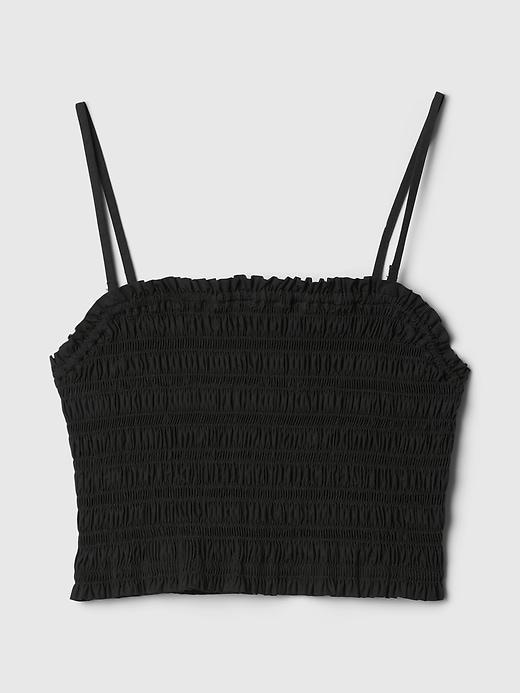 Cropped Smocked Cami Product Image