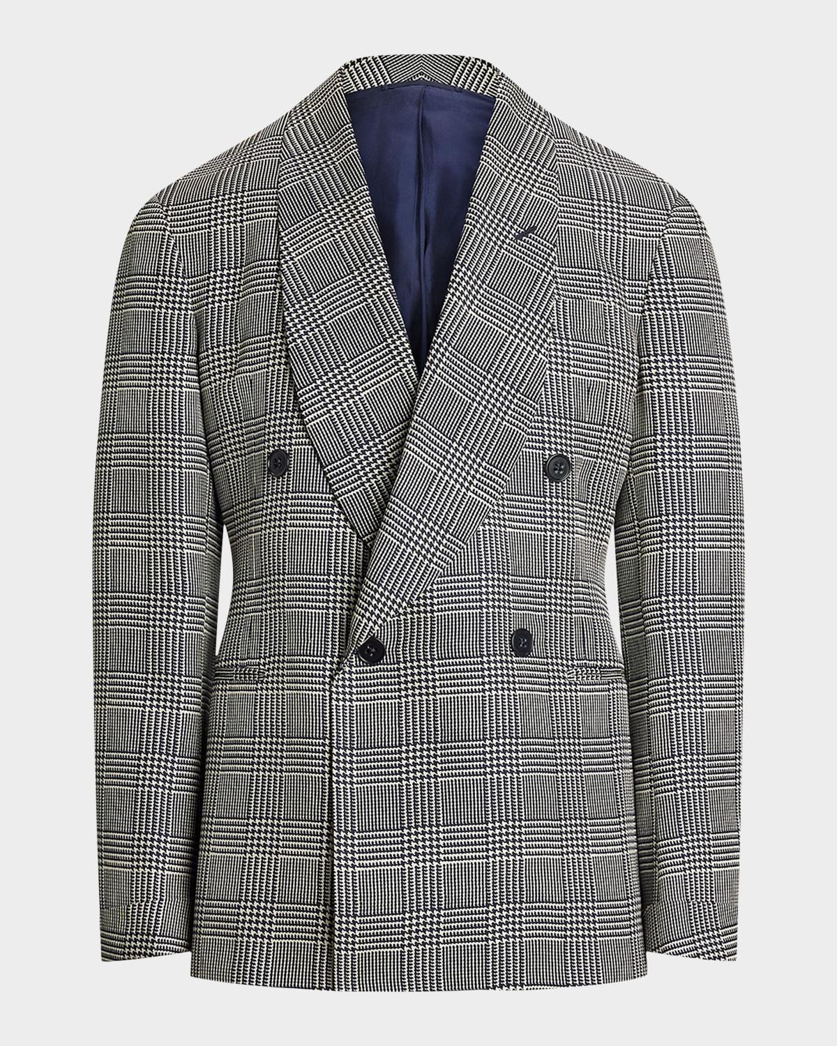 Mens Kent Glen Plaid Silk Sport Coat Product Image