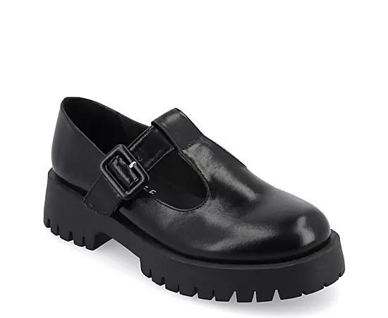 Journee Suvi Tru Comfort Foam Womens Mary Jane Flats Ivory Product Image