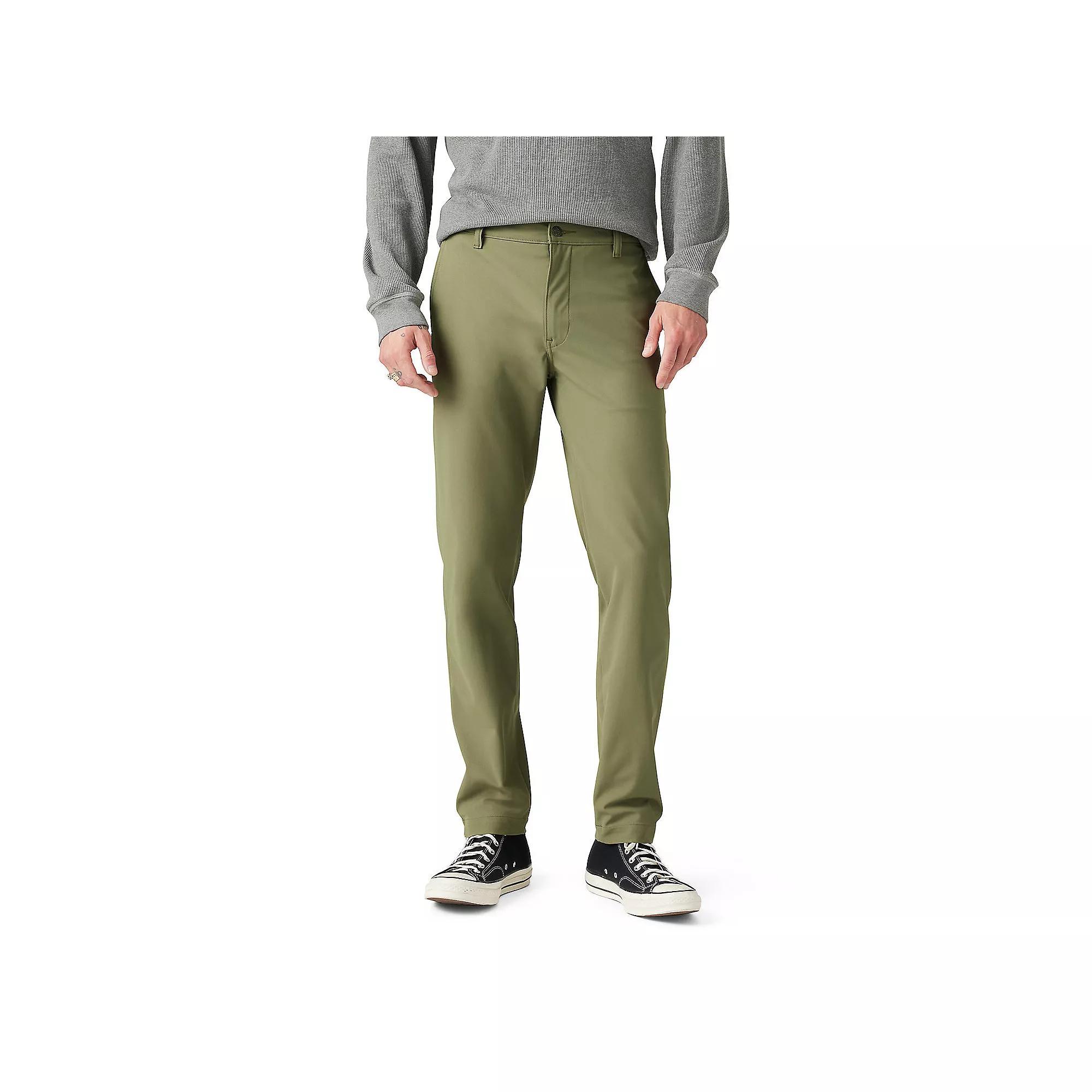 Levi's® Men's XX Tapered Tech Chino Pants - Black 34x30: Midweight, Stretch, Knit, Fly Button, Zipper Product Image