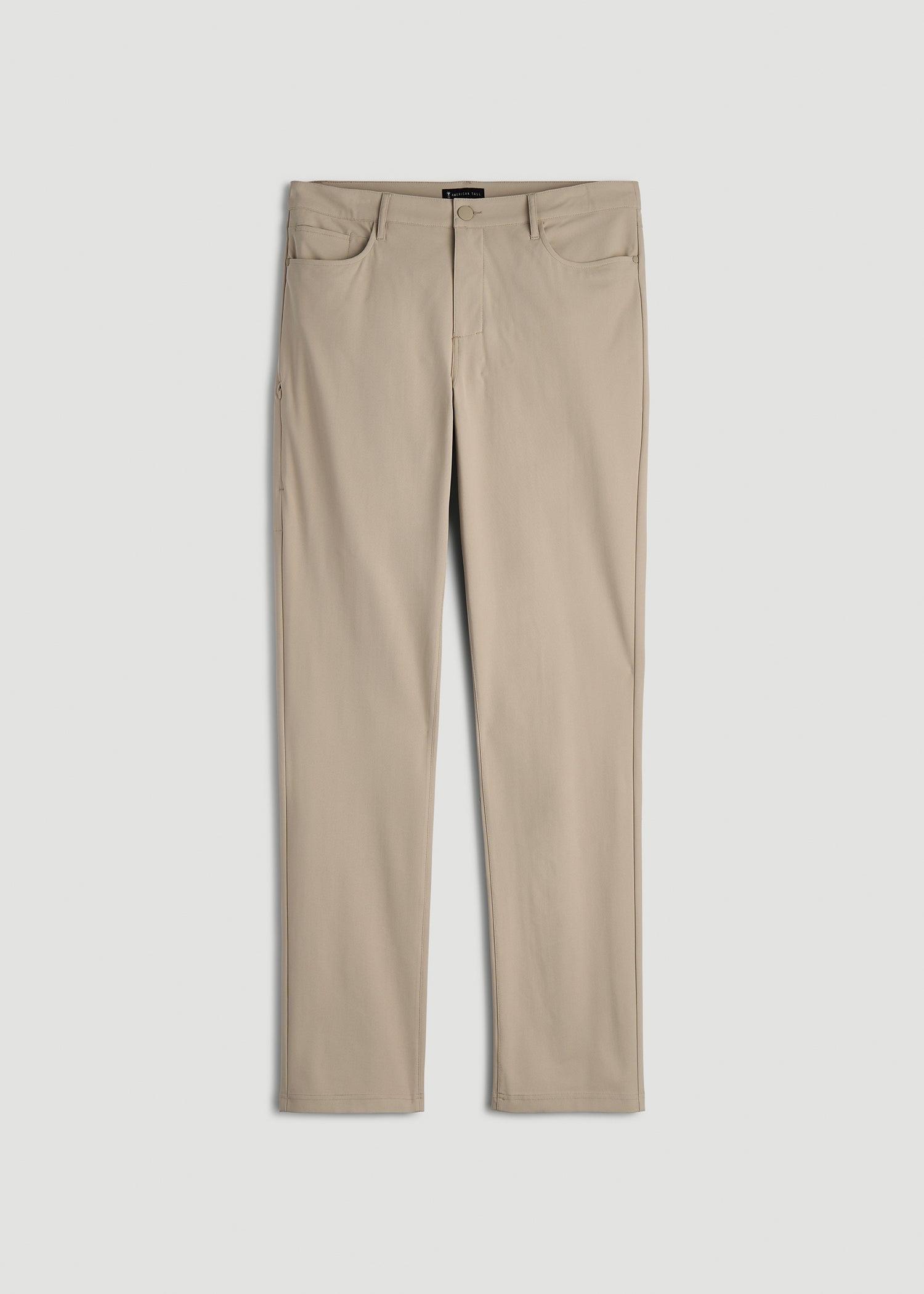 Traveler Pant 2.0 for Tall Men in Light Khaki Product Image