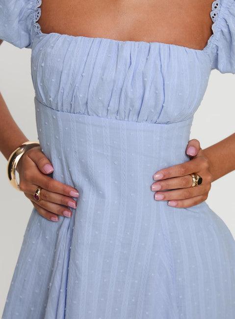 Rabatia Mini Dress Blue Product Image