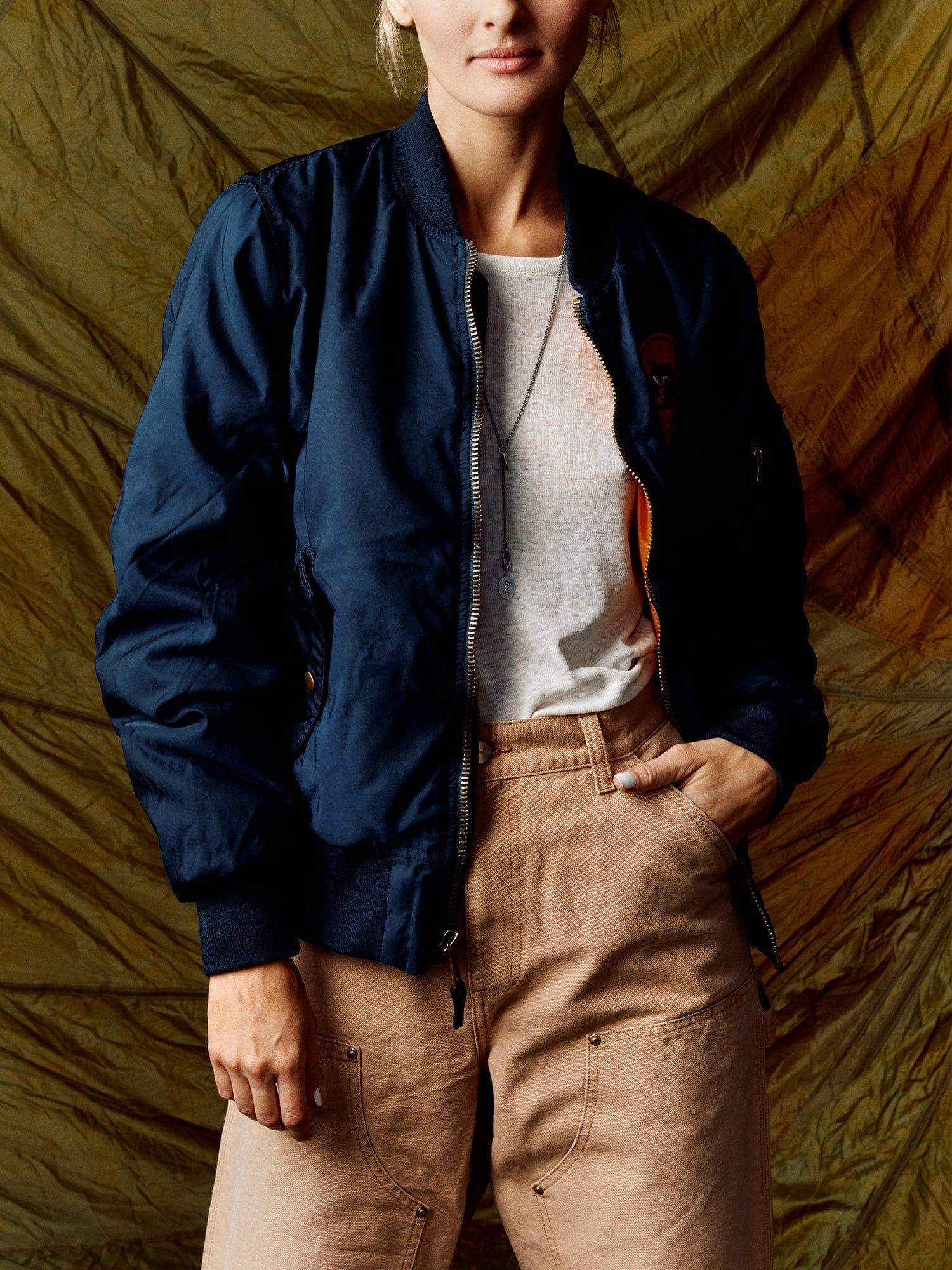ALPHA X IMOGENE MA-1 BOMBER JACKET Product Image