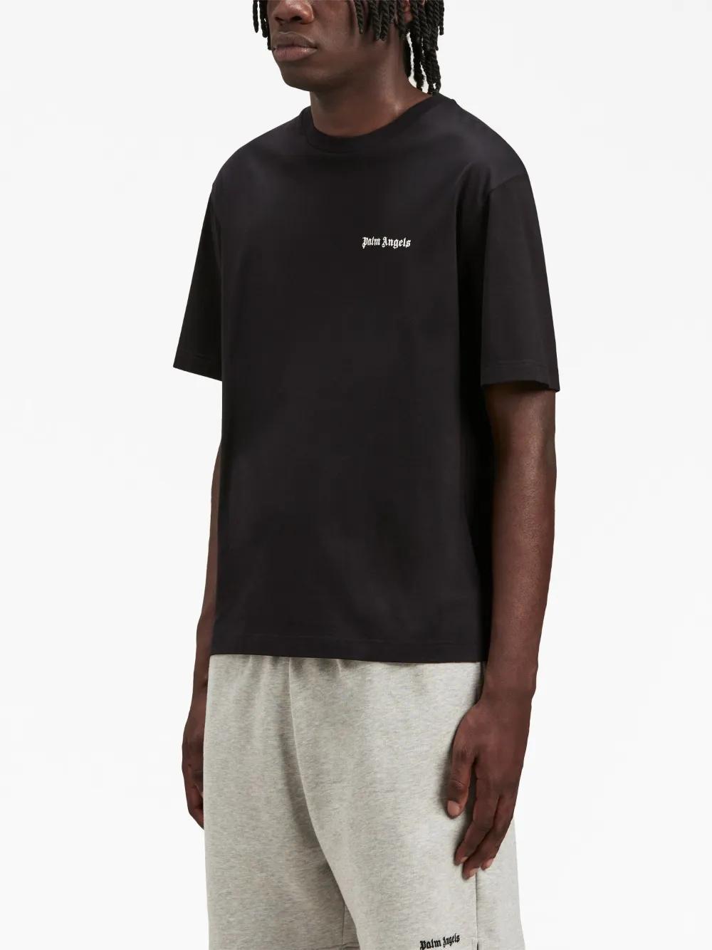 embroidered-logo crew-neck T-shirt Product Image