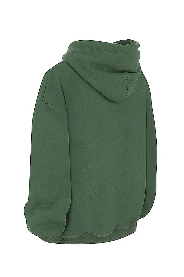 Halo  moss oversized hoodie Product Image