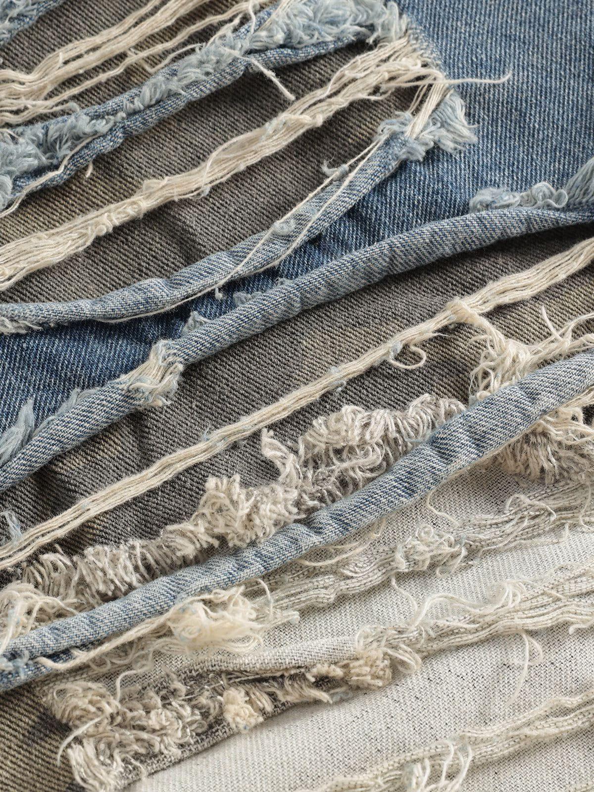 Aelfric Eden CAMO Two Layer Baggy Jeans Product Image