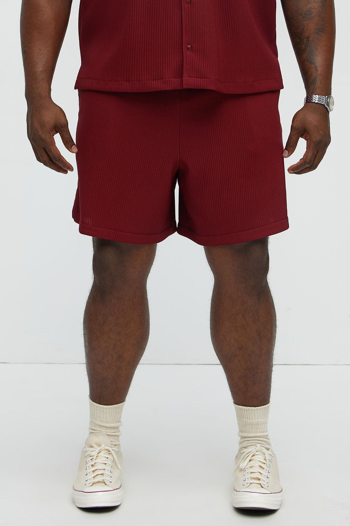 Show Up Basketball Short - Burgundy Product Image