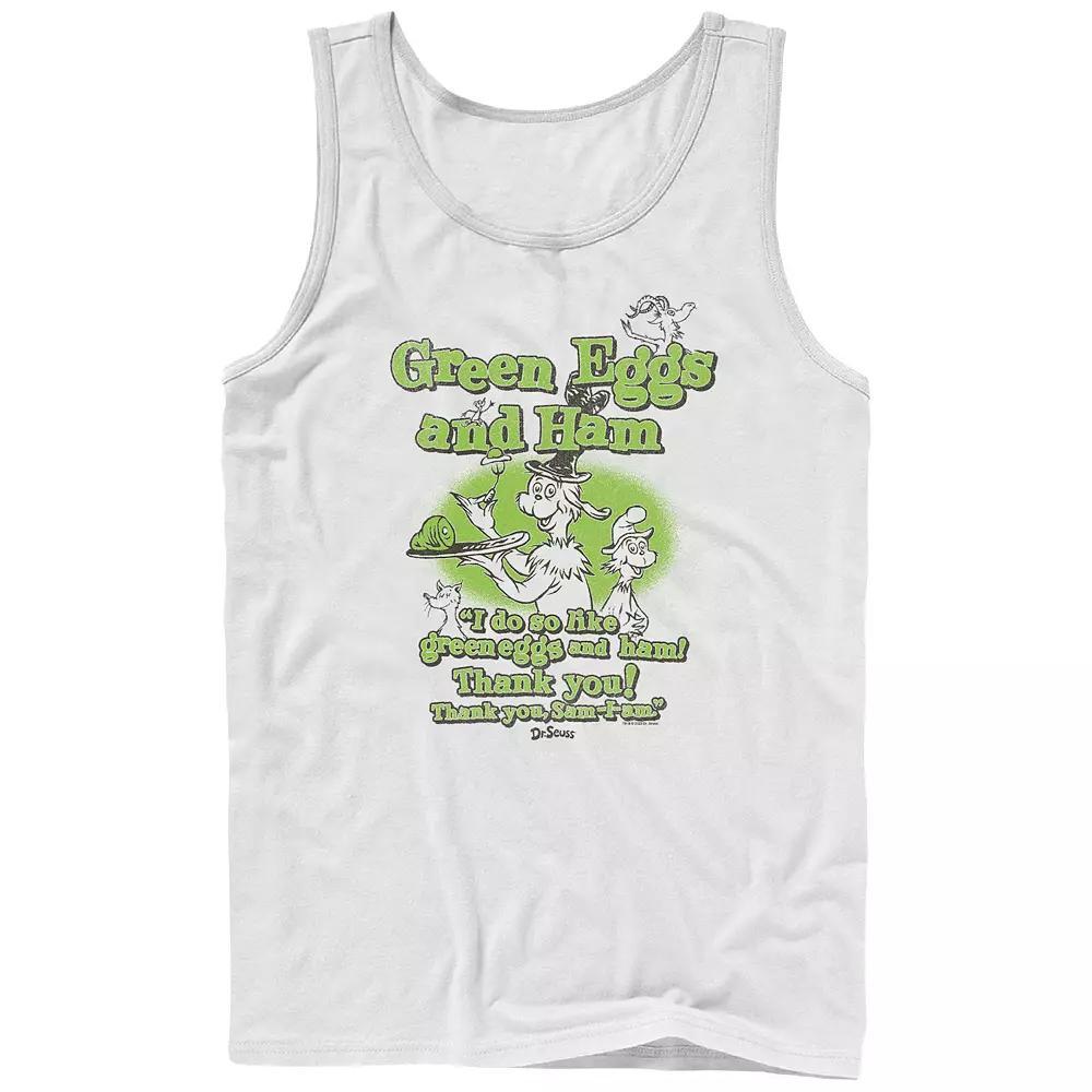 Mens Dr. Seuss I Do So Like Green Eggs And Ham Graphic Tank Product Image