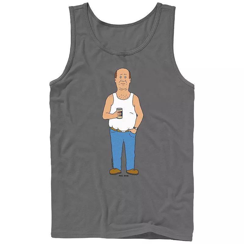 Men's King Of The Hill Bill Poster Graphic Tank, Size: XL, Grey Product Image