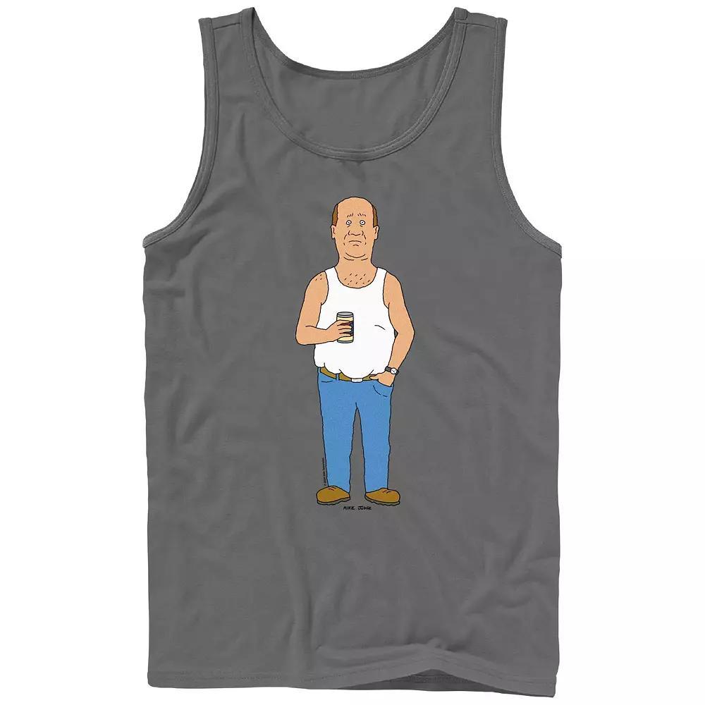 Men's King Of The Hill Bill Poster Graphic Tank, Size: XL, Grey Product Image