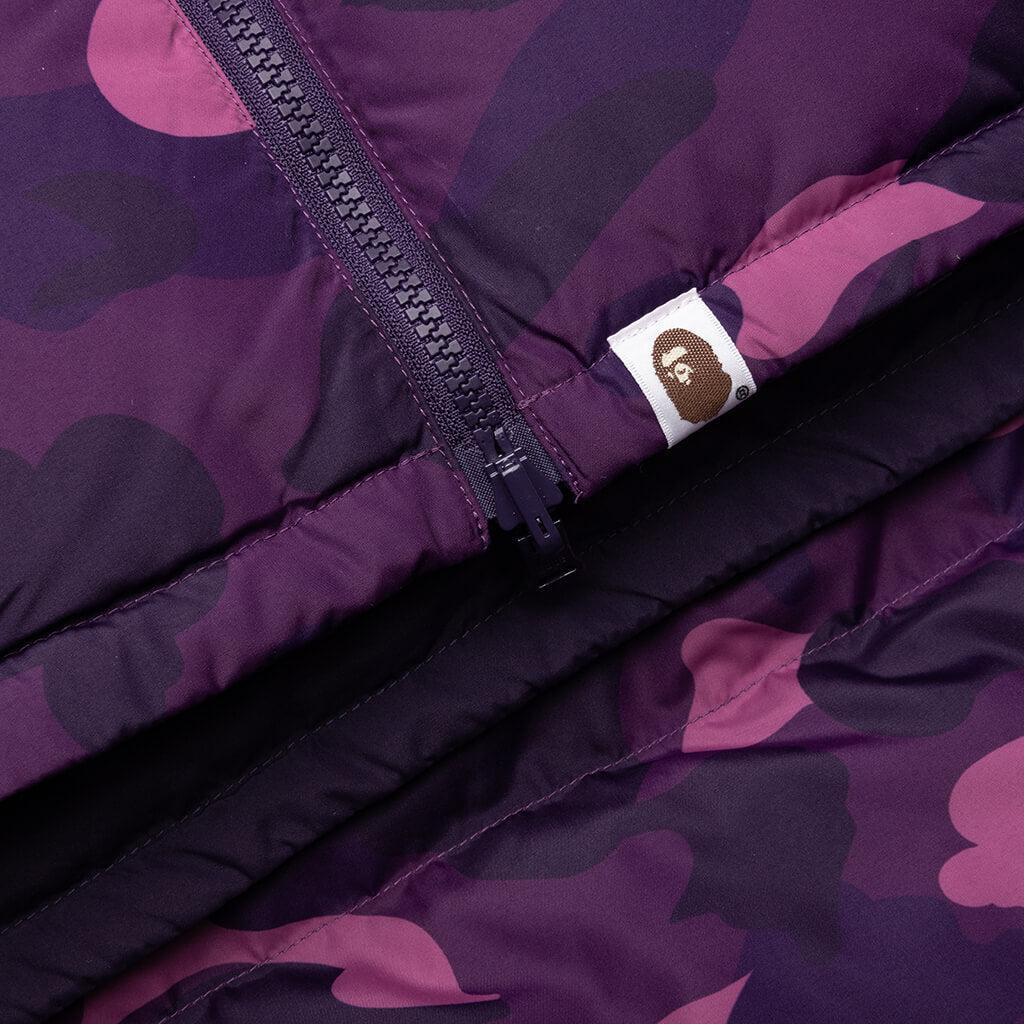 Color Camo Reversible Down Jacket - Purple Male Product Image