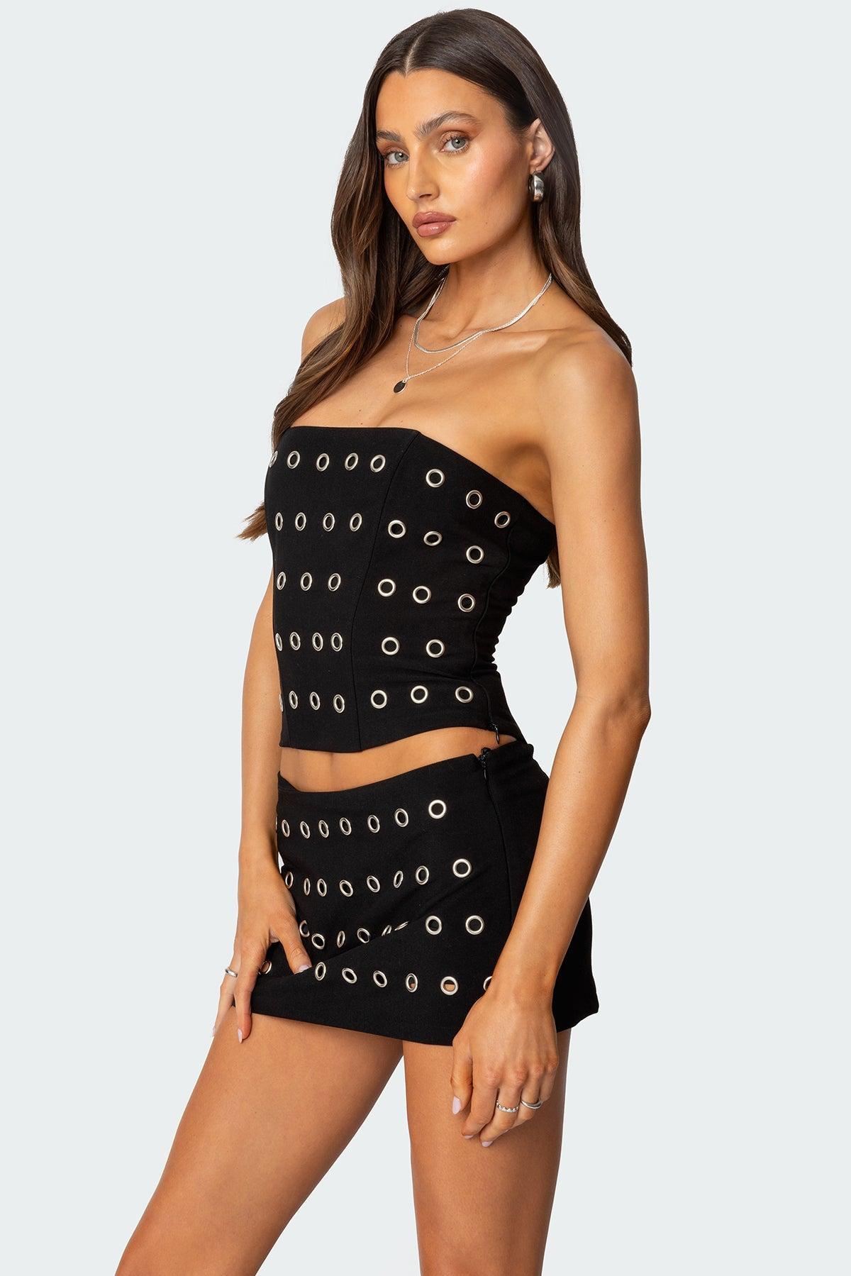 Arlette Grommet Strapless Corset Product Image