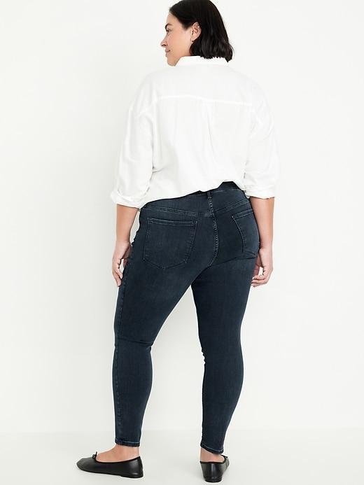 High-Waisted Rockstar Super-Skinny Jeans Product Image