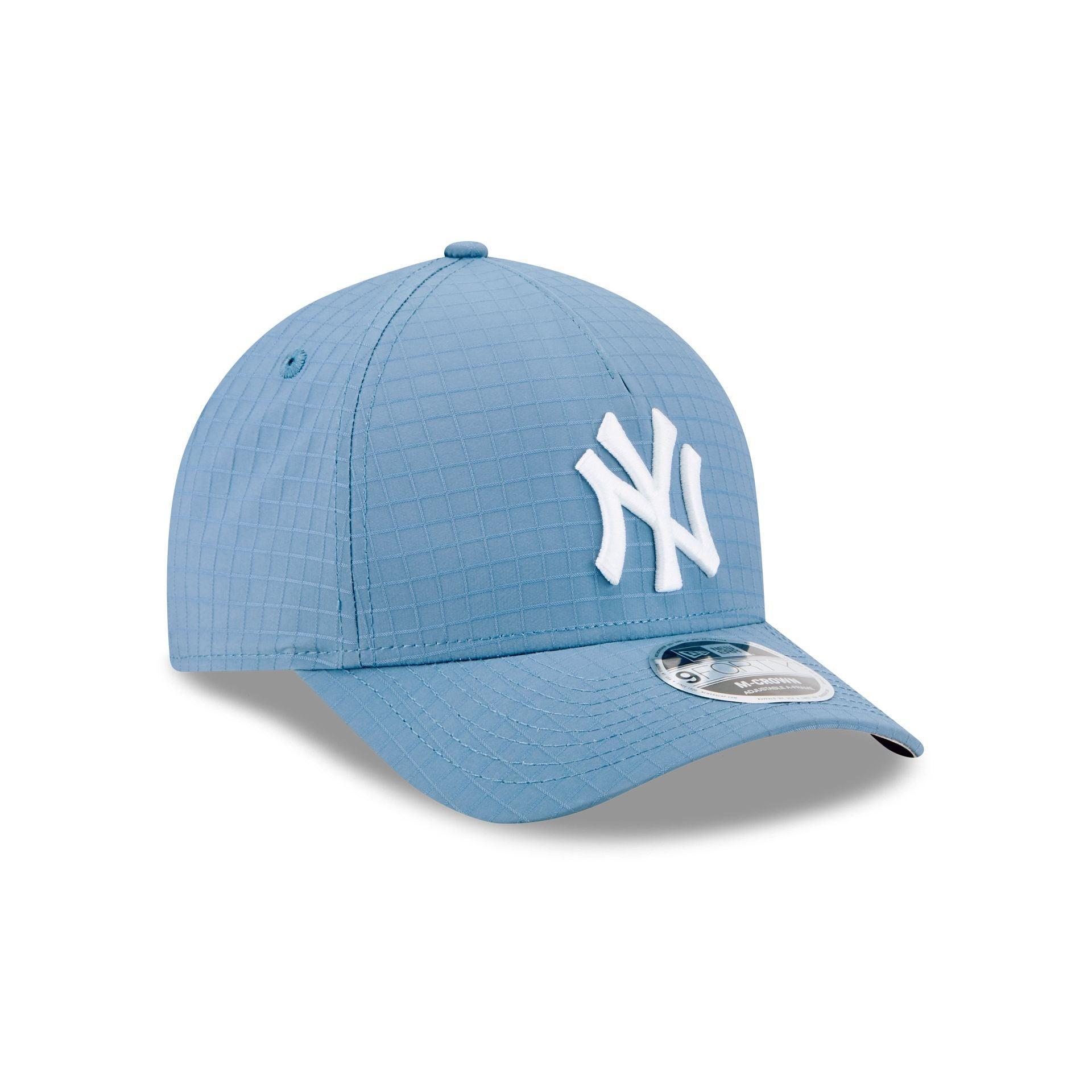 New York Yankees Blue Ripstop 9FORTY M-Crown A-Frame Snapback Hat Male Product Image