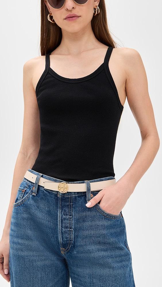 Tory Burch 1" Miller Smooth Reversible Belt | Shopbop Product Image