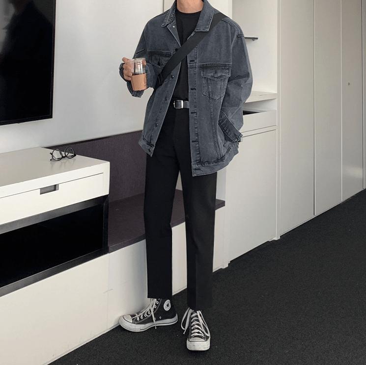 RT No. 3145 GRAY DENIM JK Product Image