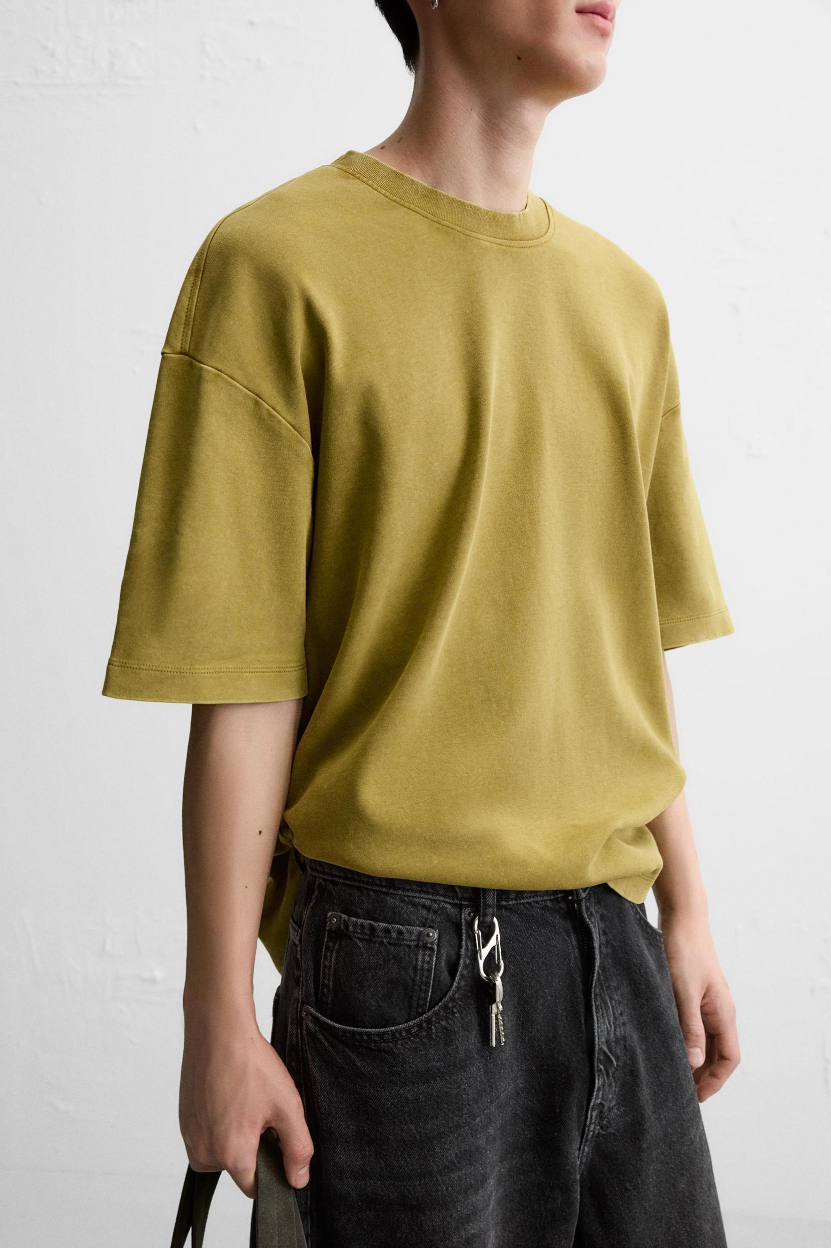 WASHED RELAXED FIT T-SHIRT Product Image