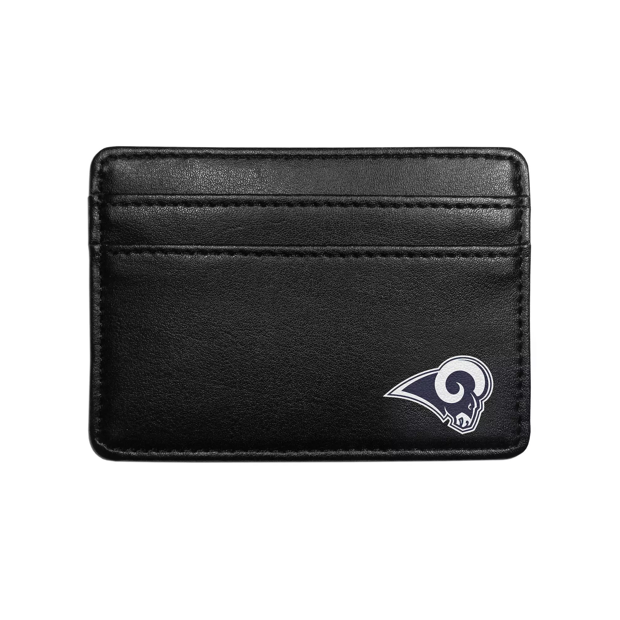 Men's Los Angeles Rams Weekend Wallet, Black Product Image