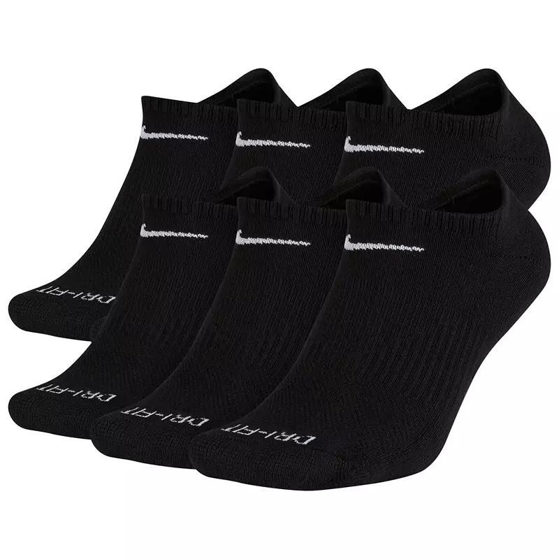 Nike Men's Everyday Plus Cushioned Training No-Show Socks (6 Pairs) Product Image
