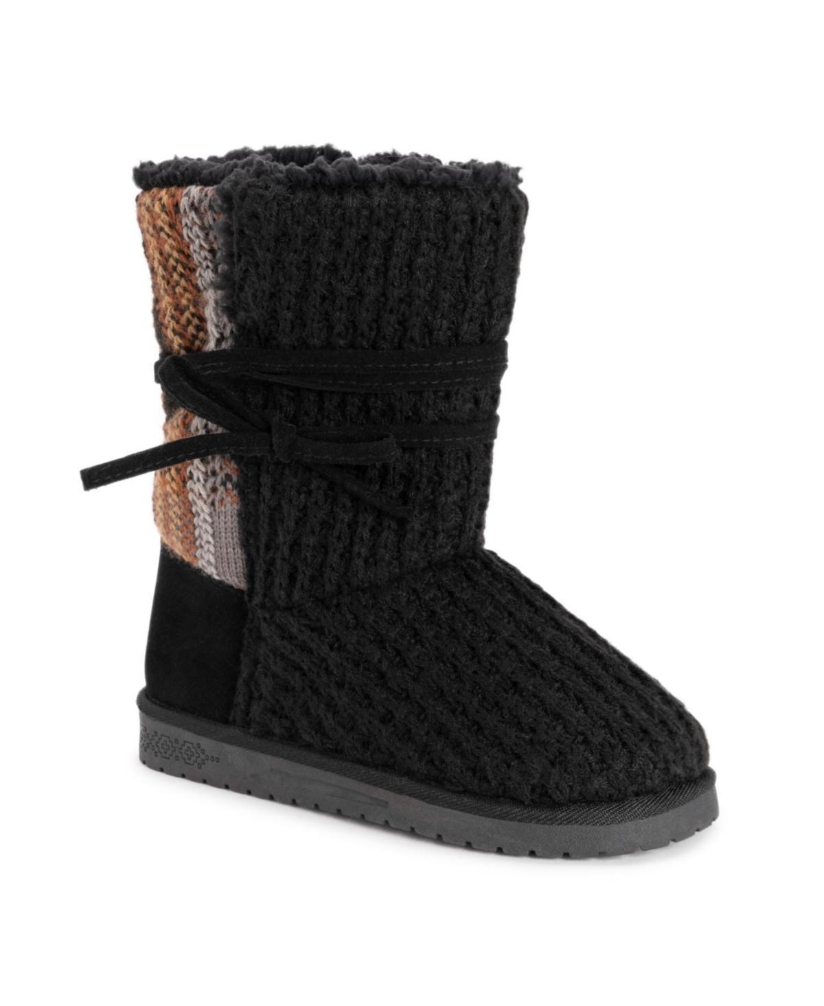 Essentials by MUK LUKS Clementine Women's Winter Boots, Size: 10, Black Plaid Product Image