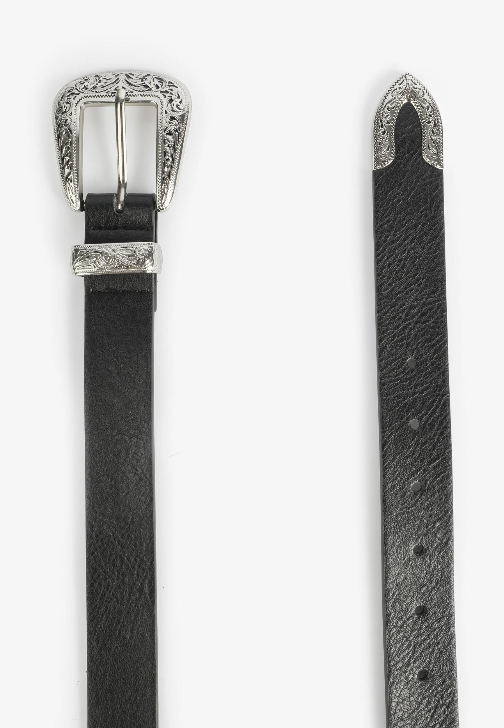 Plus Size Western Buckle Belt Product Image