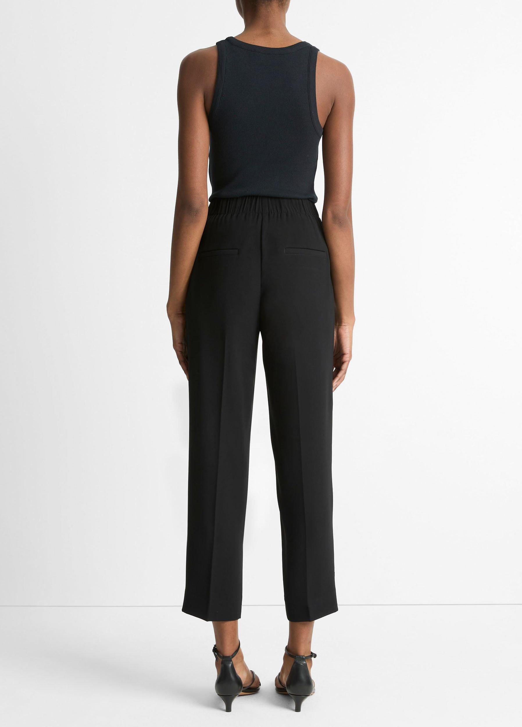 Crepe Tapered Pull-On Pant Product Image