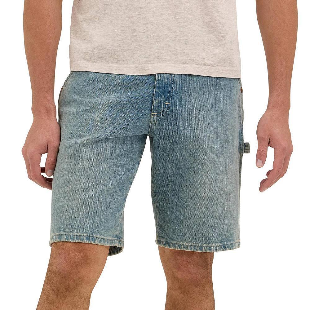 Men's Wrangler 10.5" Carpenter Shorts, Size: 42, Montana White Product Image