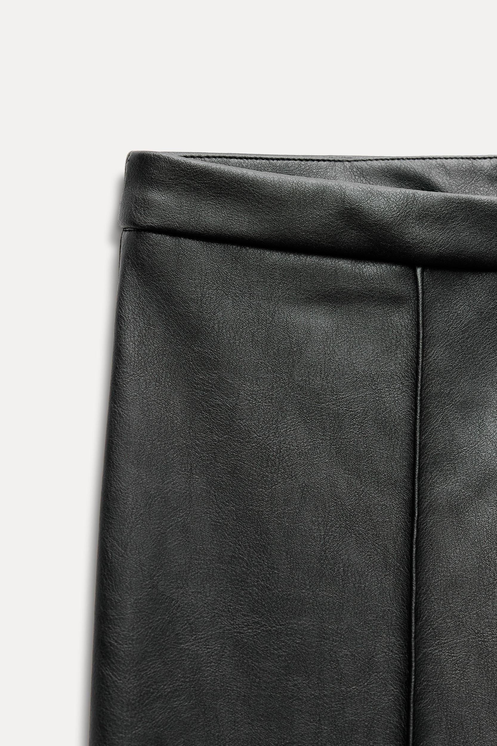 FAUX LEATHER PANTS Product Image