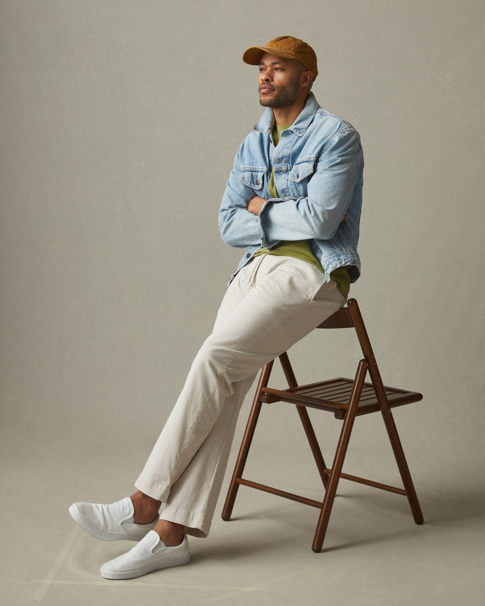 Men's Summer Friday Pant - White Smoke Male Product Image