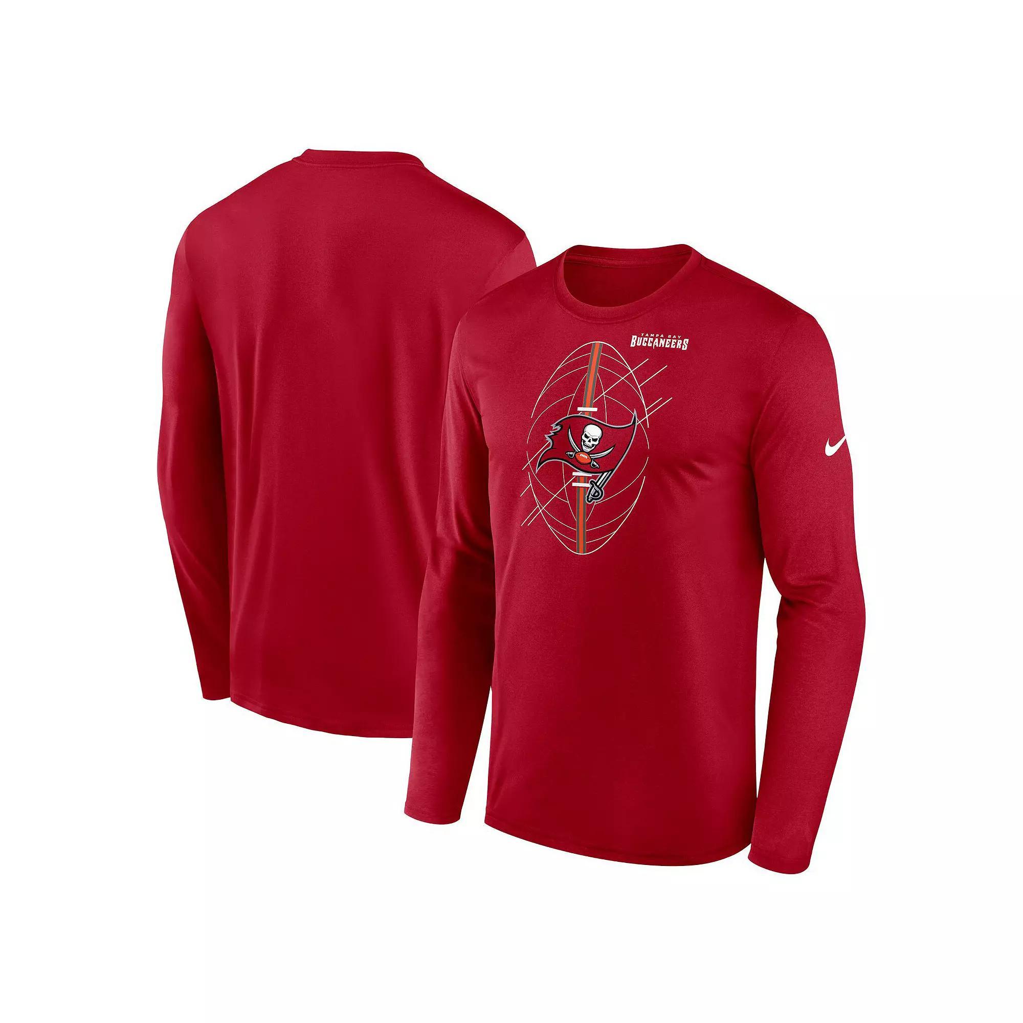 Men's Nike Royal Los Angeles Rams Legend Icon Long Sleeve T-Shirt, Size: Small, Blue Product Image