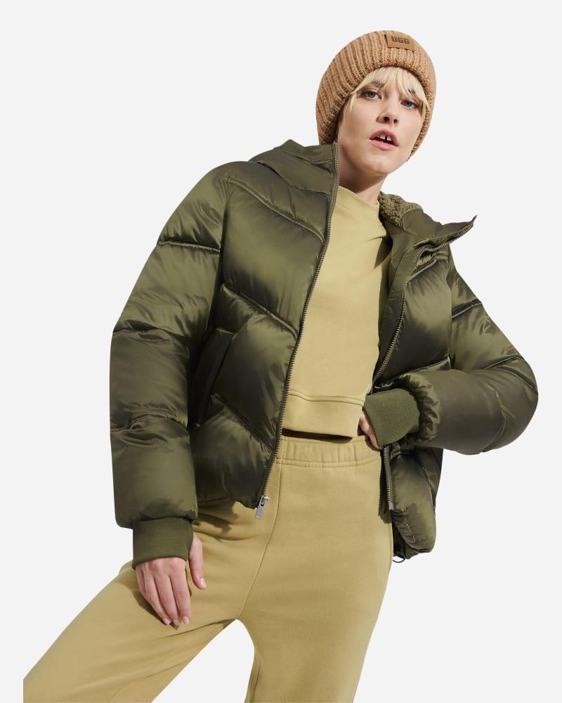 Womens Ronney Hooded Puffer Jacket Product Image