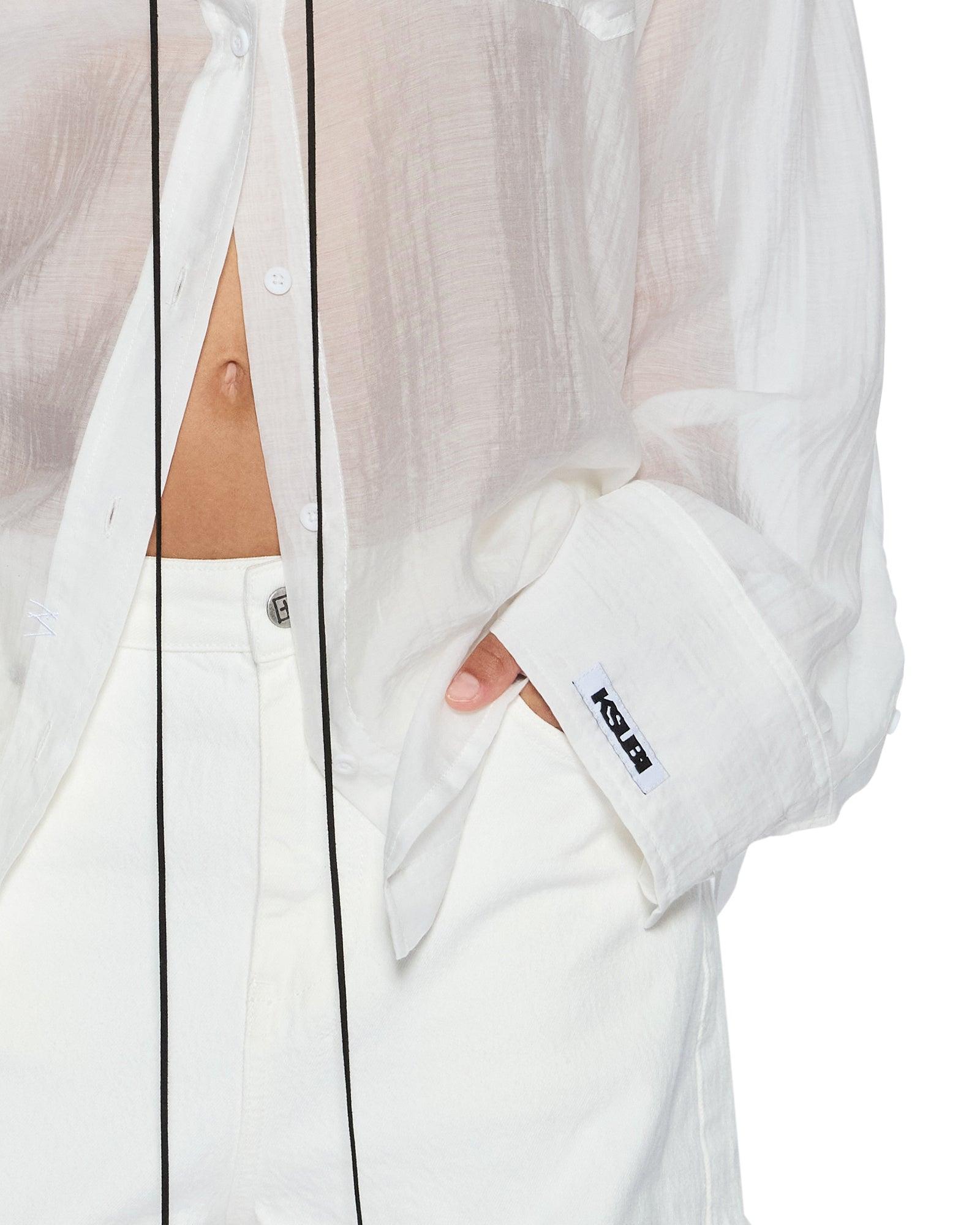 LABELS ASTRA LS SHIRT WHITE Female Product Image