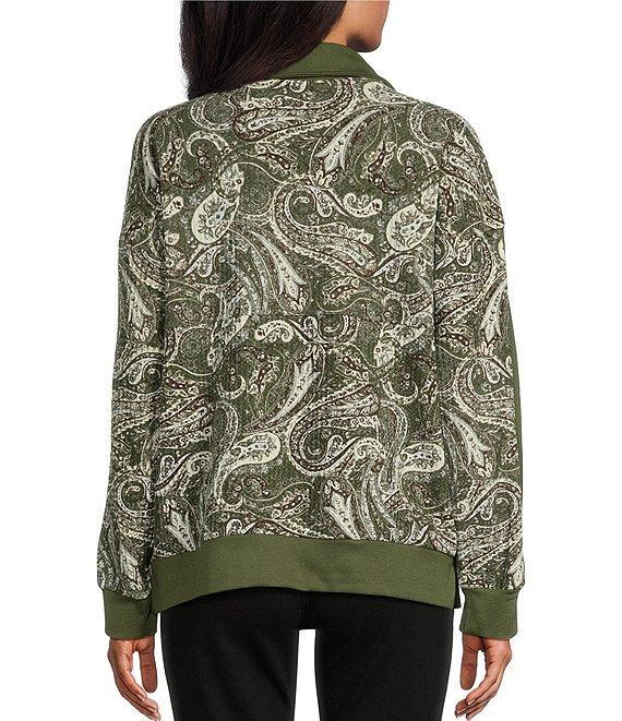 Westbound Long Sleeve Quarter Zip Pullover Top Product Image