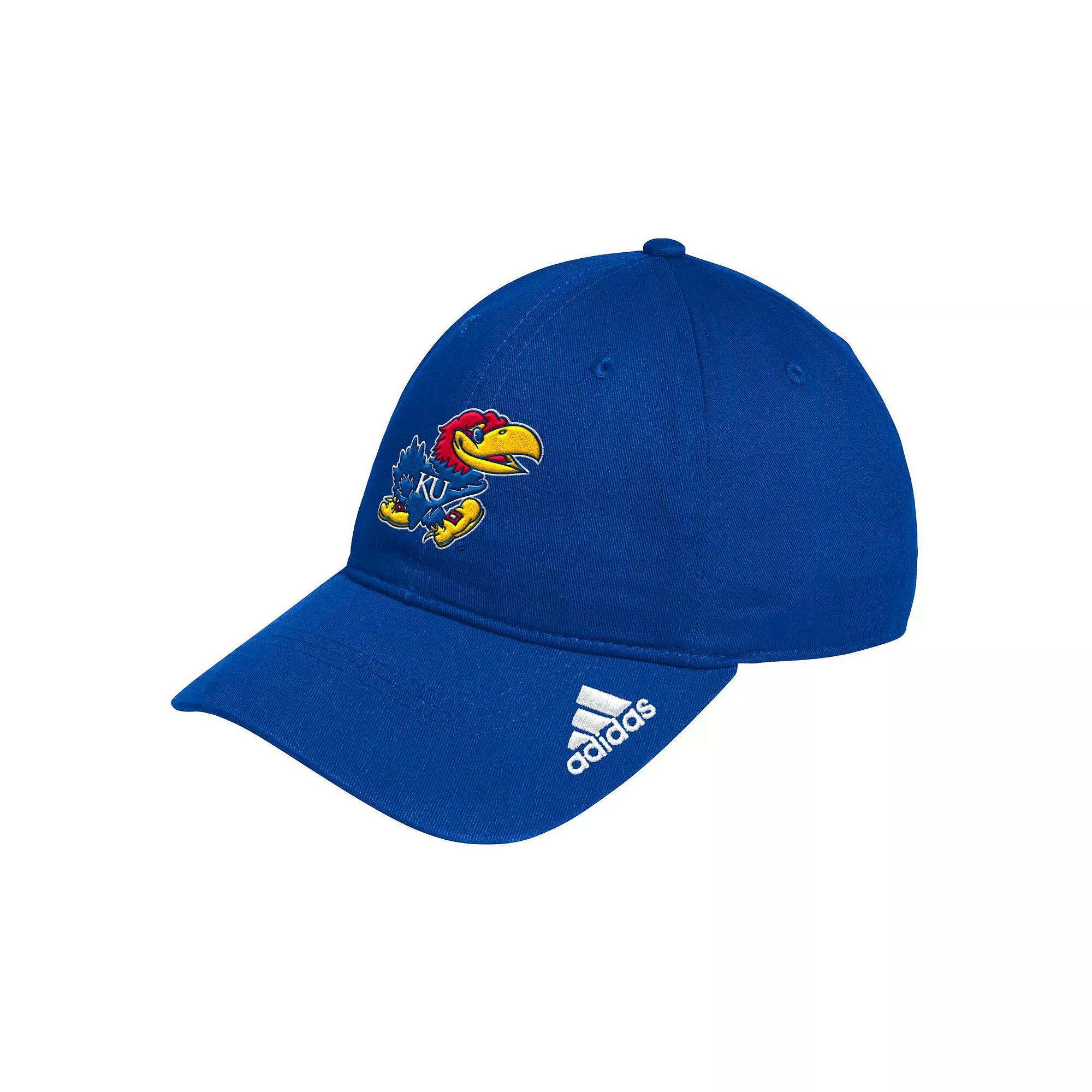 Men's adidas Red Louisville Cardinals Locker Room Wordmark Slouch Adjustable Hat Product Image