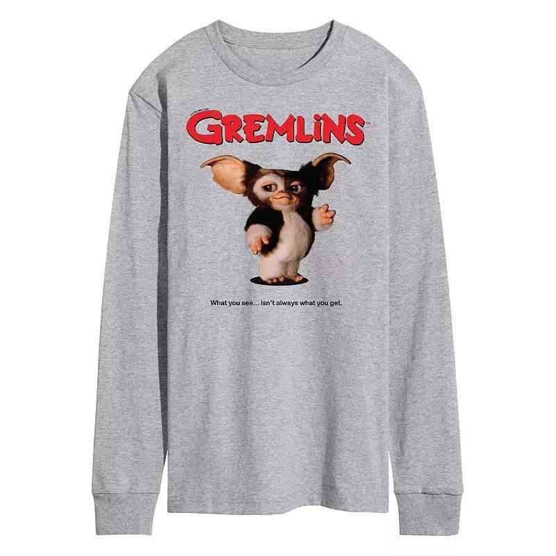 Mens Gremlins Movie Poster Long Sleeve Graphic Tee Product Image