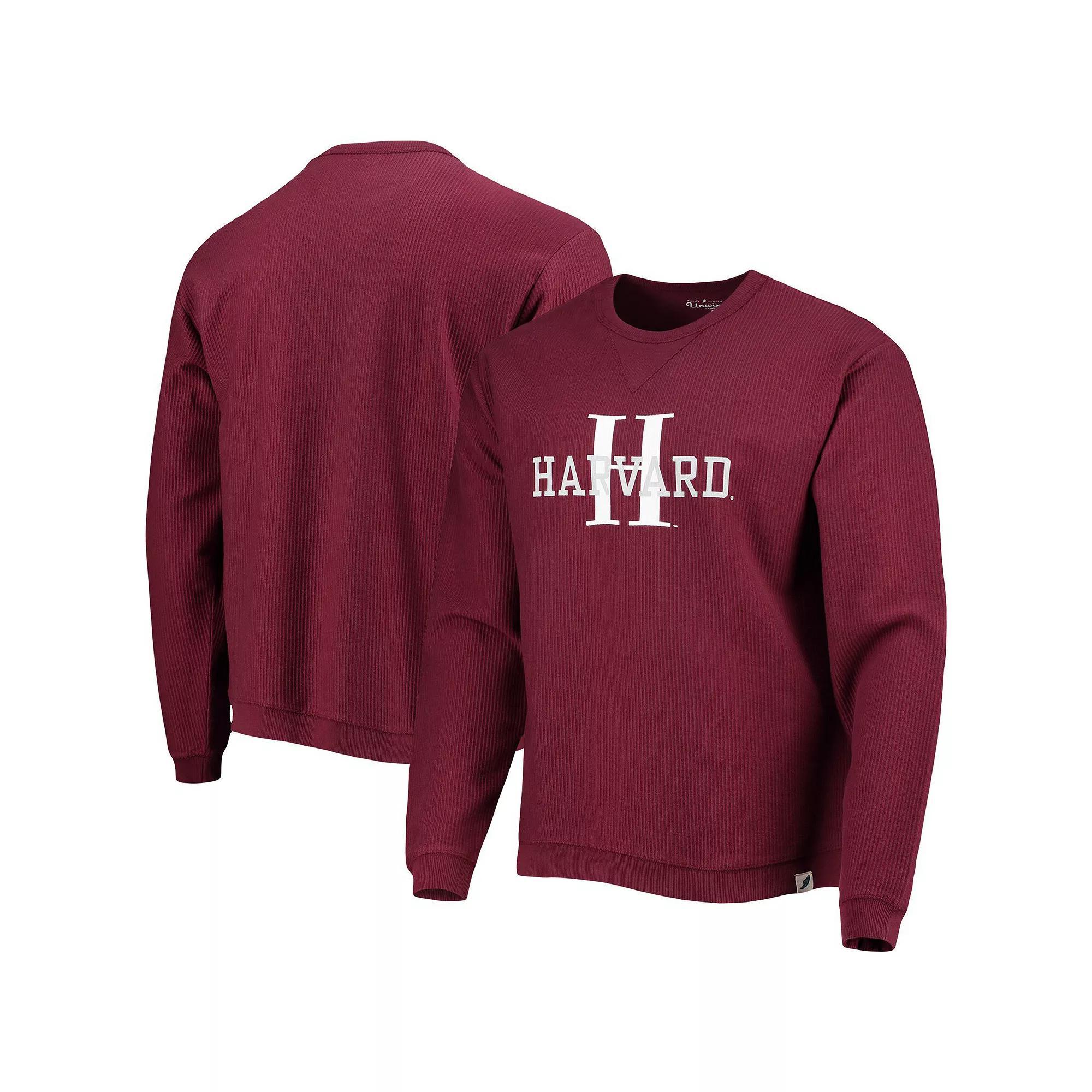 Men's League Collegiate Wear Crimson Harvard Crimson Timber Pullover Sweatshirt, Size: Large, Har Red Product Image
