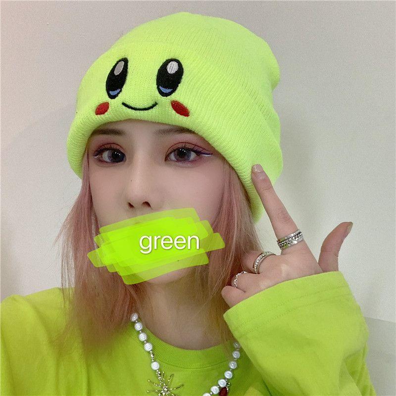 Cartoon Embroidered Beanie Product Image