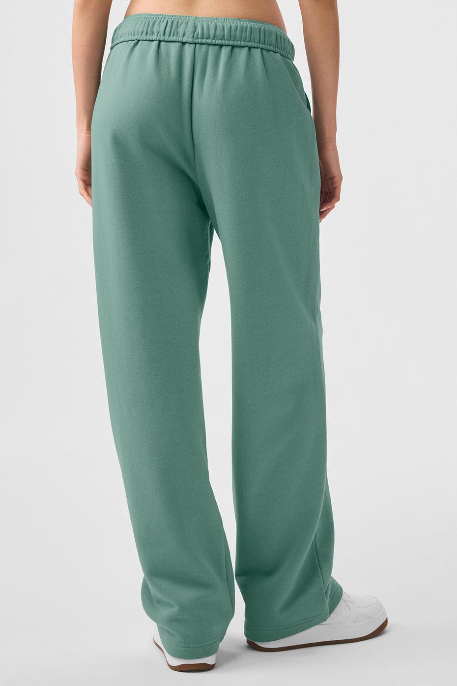 Accolade Straight Leg Sweatpant - Botanical Green Product Image