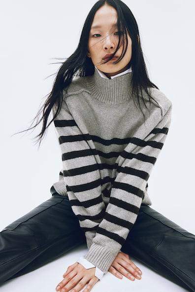 Mock Turtleneck Sweater Product Image