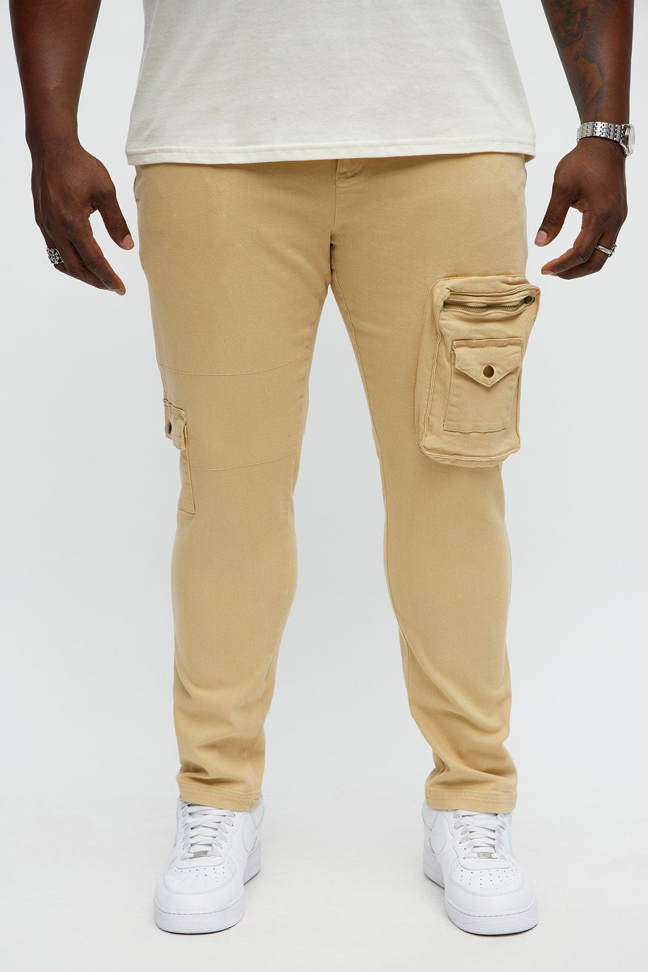 Been Knowing Cargo Twill Pants - Khaki Male Product Image
